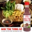 Mắm tôm thùng gỗ Làng Chài Xưa nguyên liệu tươi, thơm ngon đặc biệt