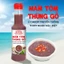 Mắm tôm thùng gỗ Làng Chài Xưa nguyên liệu tươi, thơm ngon đặc biệt