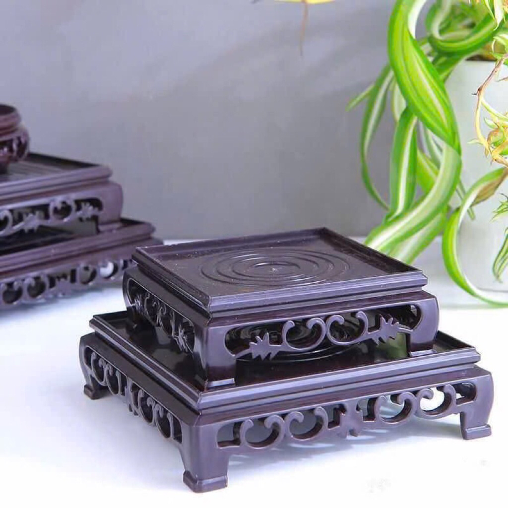 Đế đặt chậu cây bonsai,chậu cây phong thuỷ,chất liệu nhựa cứng cao cấp