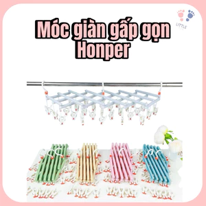 Móc giàn gấp gọn Honper siêu tiện dụng