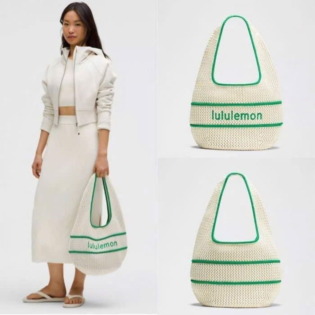 (BomoHouse) Túi Lulu* crochet (đan móc) bags 7L siêu hot