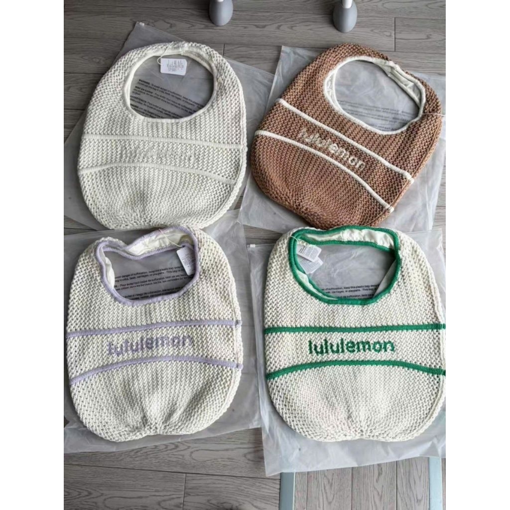 (BomoHouse) Túi Lulu* crochet (đan móc) bags 7L siêu hot