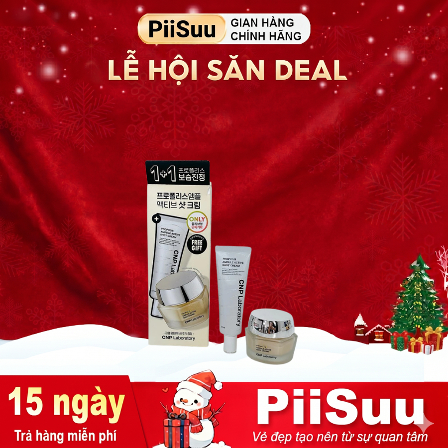 Kem Dưỡng Keo Ong CNP Laboratory Propolis Ampule Active Cream