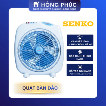 [Quạt Senko chính hãng bảo hành 24 tháng] Quạt hộp lớn BD1410 Senko quạt chuyển hướng điện, quạt lớn, mát siêu rộng