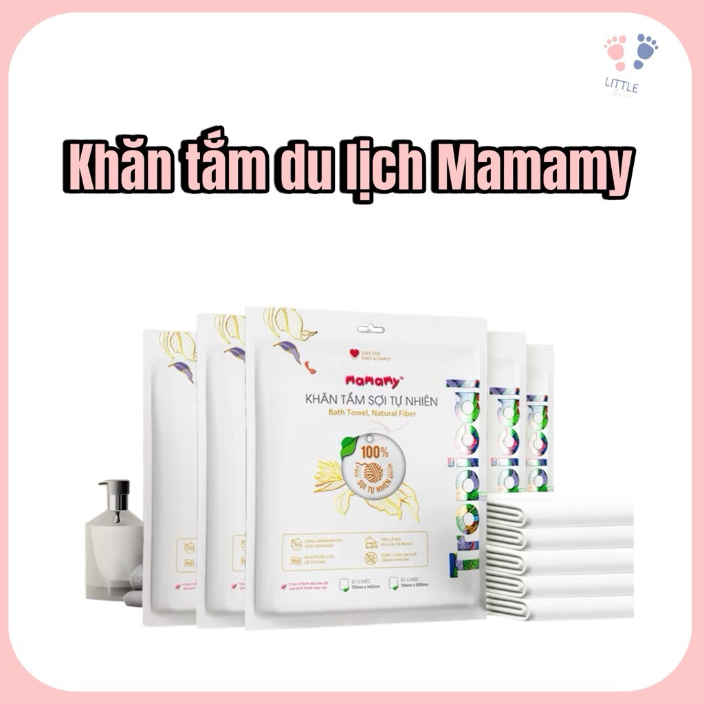 Khăn Tắm Mamamy Hàn Quốc – Khăn Tắm Du Lịch Tiện Lợi