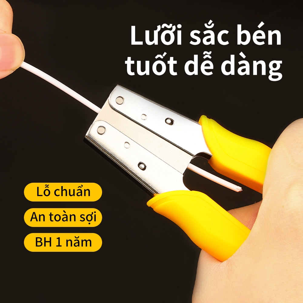 Kìm Tuốt Sợi Quang CFS-3 Kìm Miller Tuốt Cáp Quang FTTH Cho Thợ Hàn Quang