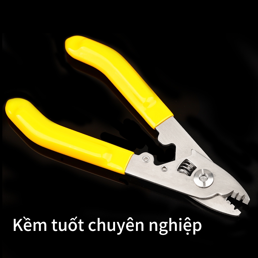 Kìm Tuốt Sợi Quang CFS-3 Kìm Miller Tuốt Cáp Quang FTTH Cho Thợ Hàn Quang
