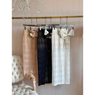 Set Bikini Lưới Hoa Áo Bra Mix Chân Váy Maxi Chuẩn Linh Hoàng (KHÔNG CÓ SƠ MI)