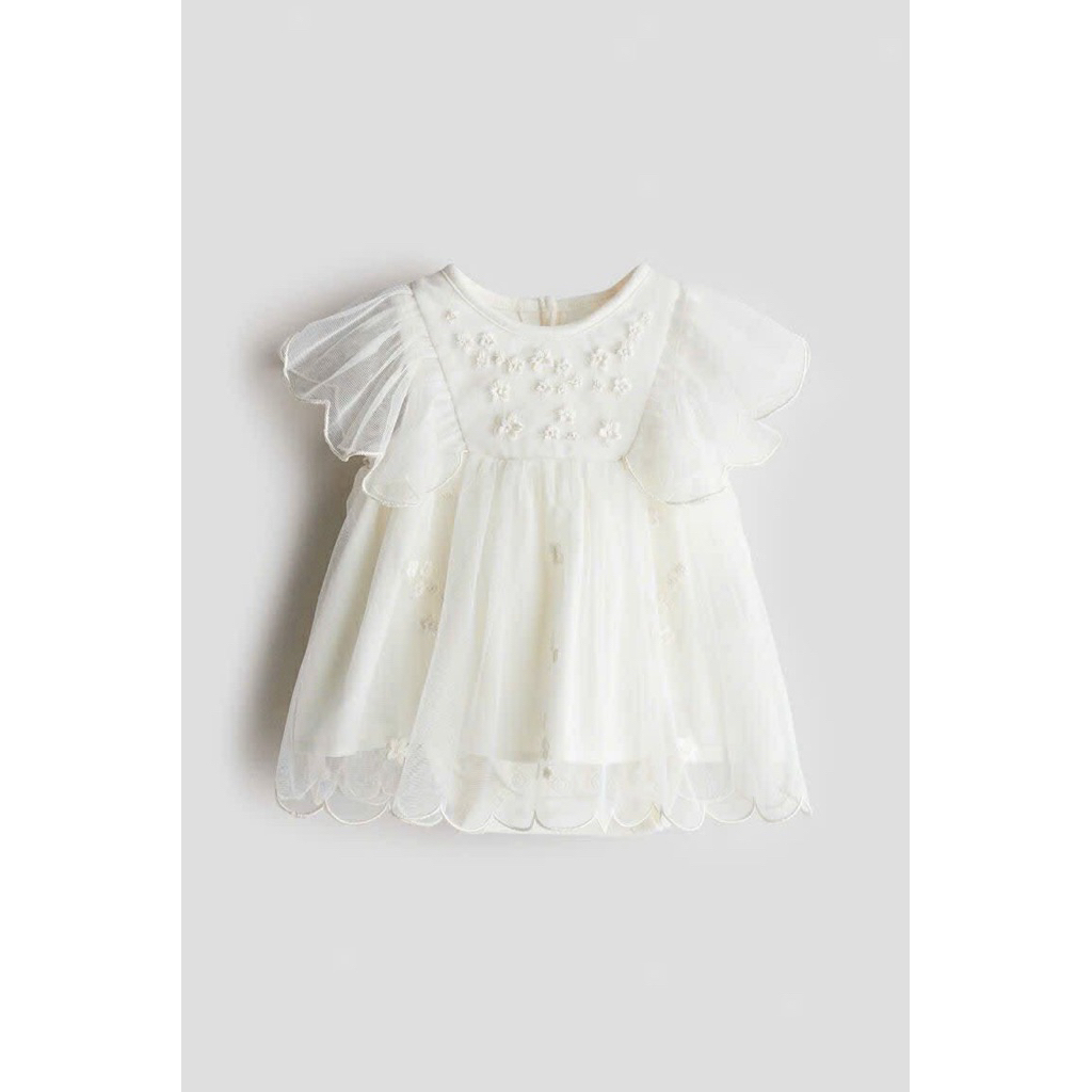 [MD204] 3-9kg Body váy chất liệu cotton organic siêu mềm mại, xinh xắn cho bé yêu