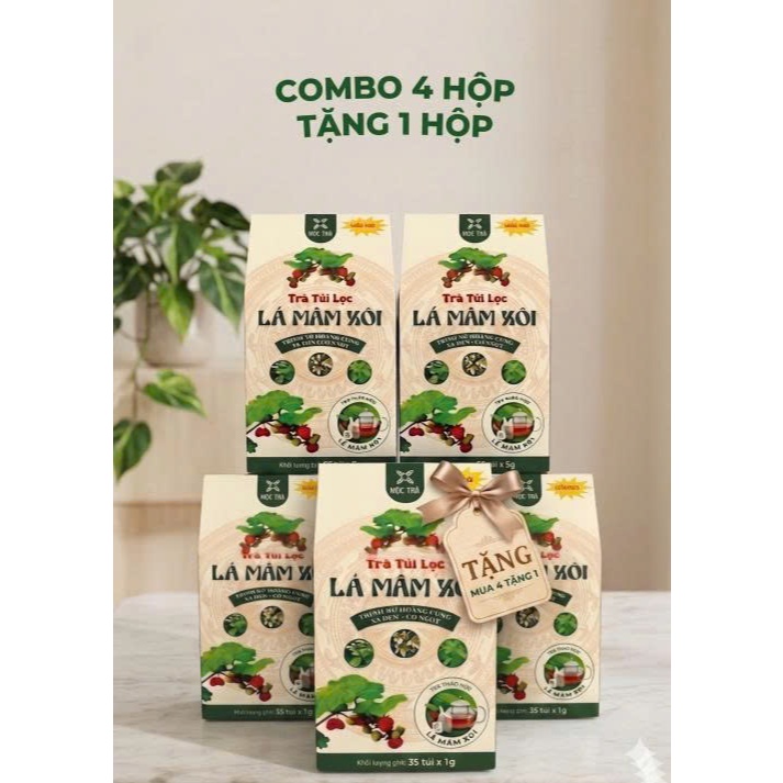 Trà Lá Mâm Xôi Tứ Vị Túi Lọc 35 Gói – Thảo Mộc Tự Nhiên, Tiện Lợi Mỗi Ngày