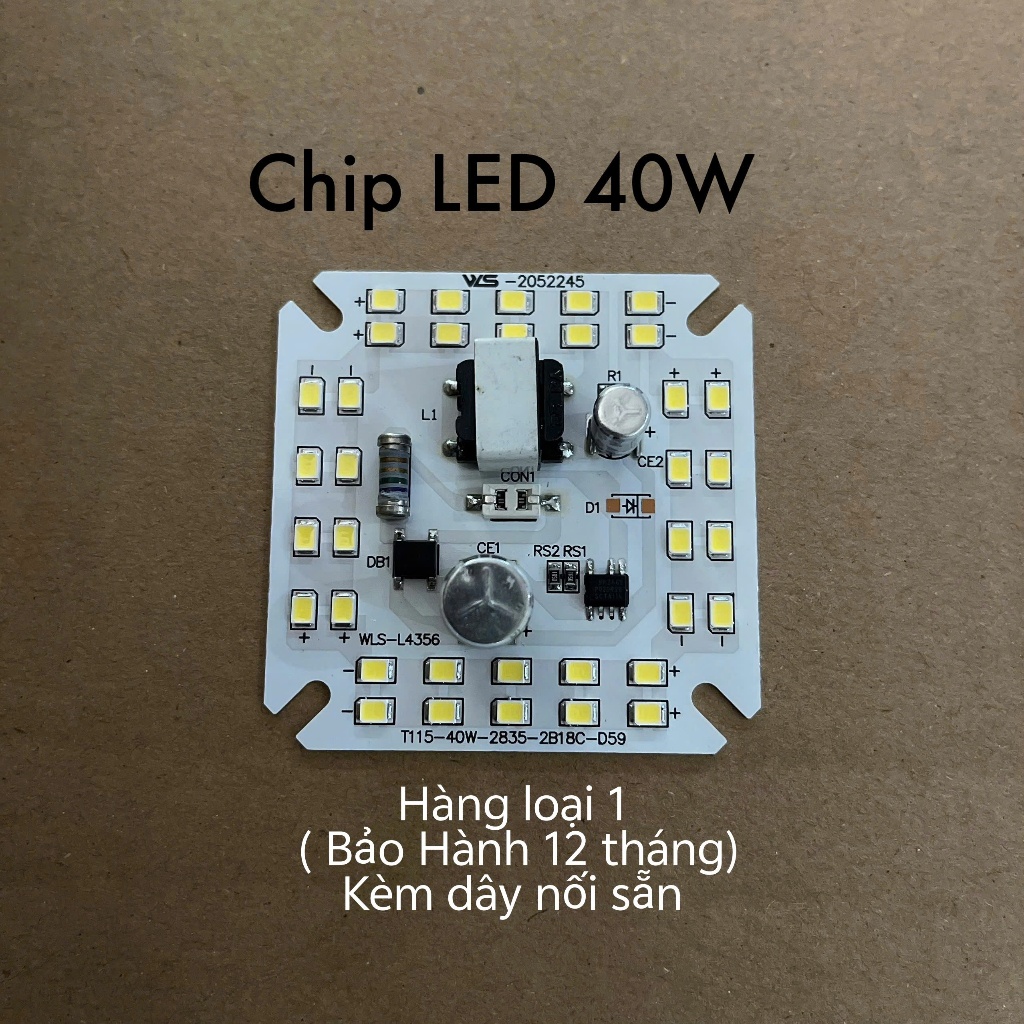COMBO 3 CHIP LED 220V(ƯU ĐÃI)  CHIP LED 220V Sẵn Dây Điện