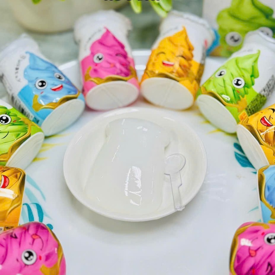 Thạch Pudding Sữa Chua Tianziyuan Hình Kem Siêu Cưng, Thạch Rau Câu Cho Bé Đồ Ăn Vặt Hot Trend