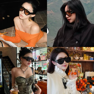 Mắt kính râm unisex nam nữ dáng lớn thời trang T-F