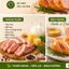 XÚC XÍCH TƯƠI NHÀ LÀM VỊ PHÔ MAI 1kg