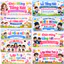 Set 10 túi đựng quà tổng kết trường, tổng kết lớp in chữ theo yêu cầu