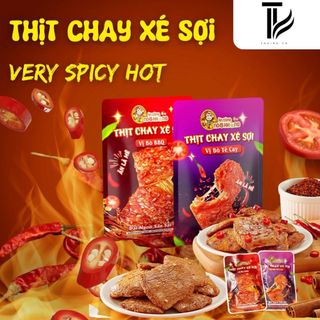 Combo 10/20/30 Gói Thịt Chay Xé Sợi Ăn Vặt Tavira: Ăn Là Ghiền - Tặng Kèm Cá Viên Cari