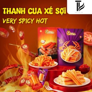 Combo 10/20/30 gói thanh cua ăn liền - Snack ăn vặt healthy giàu protein ít béo - ăn chơi, xem phim, tụ tập