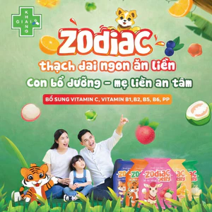 Thạch trái cây Zodiac Jelly đã ăn ngon lại còn bổ dưỡng (Gói 12 túi)