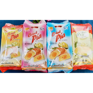 Bánh pía đậu sầu riêng trứng muối Tân Huê Viên đặc sản sóc trăng