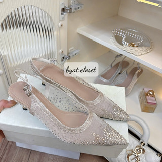 𝐁𝐘𝐀𝐓.𝐂𝐋𝐎𝐒𝐄𝐓 𝟐 | cao gót bling đế thấp ảnh thật fullbox