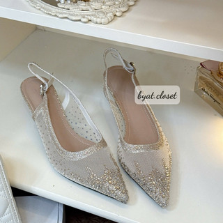 𝐁𝐘𝐀𝐓.𝐂𝐋𝐎𝐒𝐄𝐓 𝟐 | cao gót bling đế thấp ảnh thật fullbox
