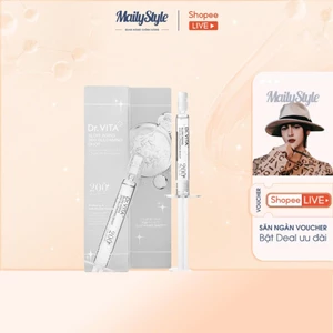 Q17_COMBO Tinh chất hỗ trợ dưỡng trắng da Dr. Vita Slow Aging 200 Glutaning Shot 5ml
