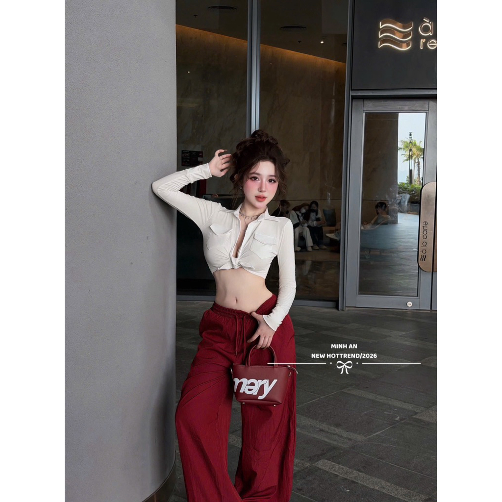 Sét áo buộc 2 màu sm