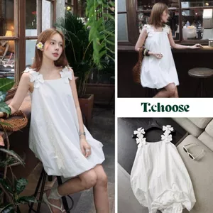 váy 2 dây bông hoa 68166 TCHOOSE