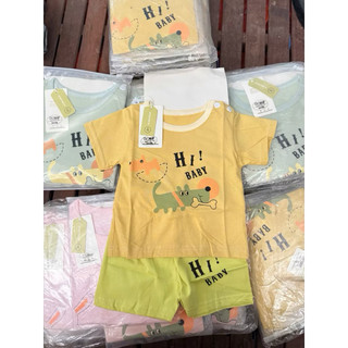 🇯🇵6-14kg🇯🇵 Set Áo Ngắn Tay Quần Đùi Xuất Nhật Cho Bé Chất Cotton Đẹp Mềm Mại