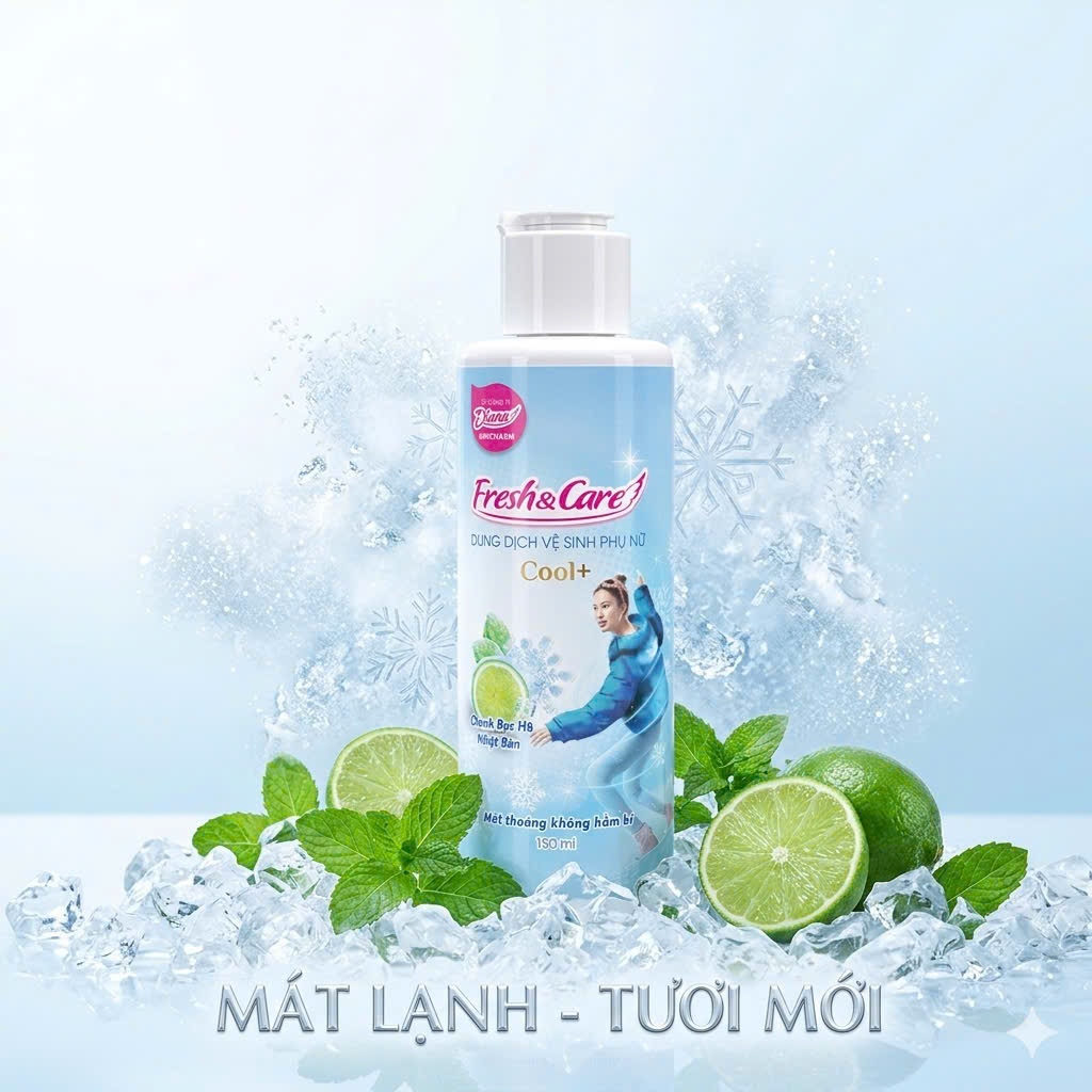 DDVSPN❄️ DIANA FRESH & CARE COOL+ 150ml | MÁT THOÁNG KHÔNG HẦM BÍ ❄️