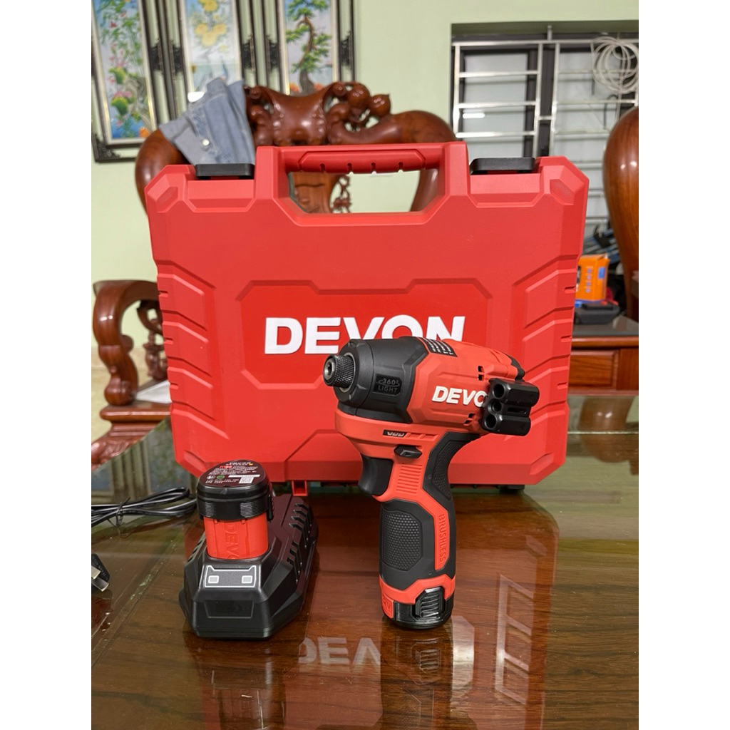 Chuyên vít DEVON 5767Q bản mới pin 2ah cell samsung chính hãng