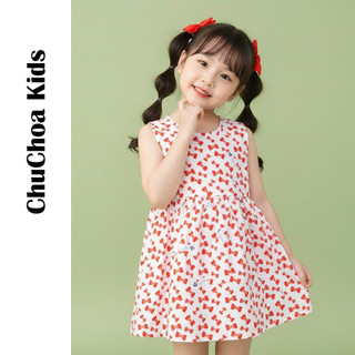 Váy Lanh bé gái, Đầm Lanh bé gái sát nách dáng suông ChuChoaKids [VBC26]