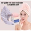 Khăn quấn tóc siêu thấm hút nhanh khô – Mũ ủ tóc microfiber mềm mại, tiện lợi sau khi gội đầu