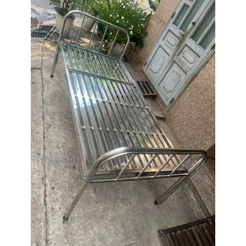 GIƯỜNG BỆNH NHÂN INOX KÈM NIỆM