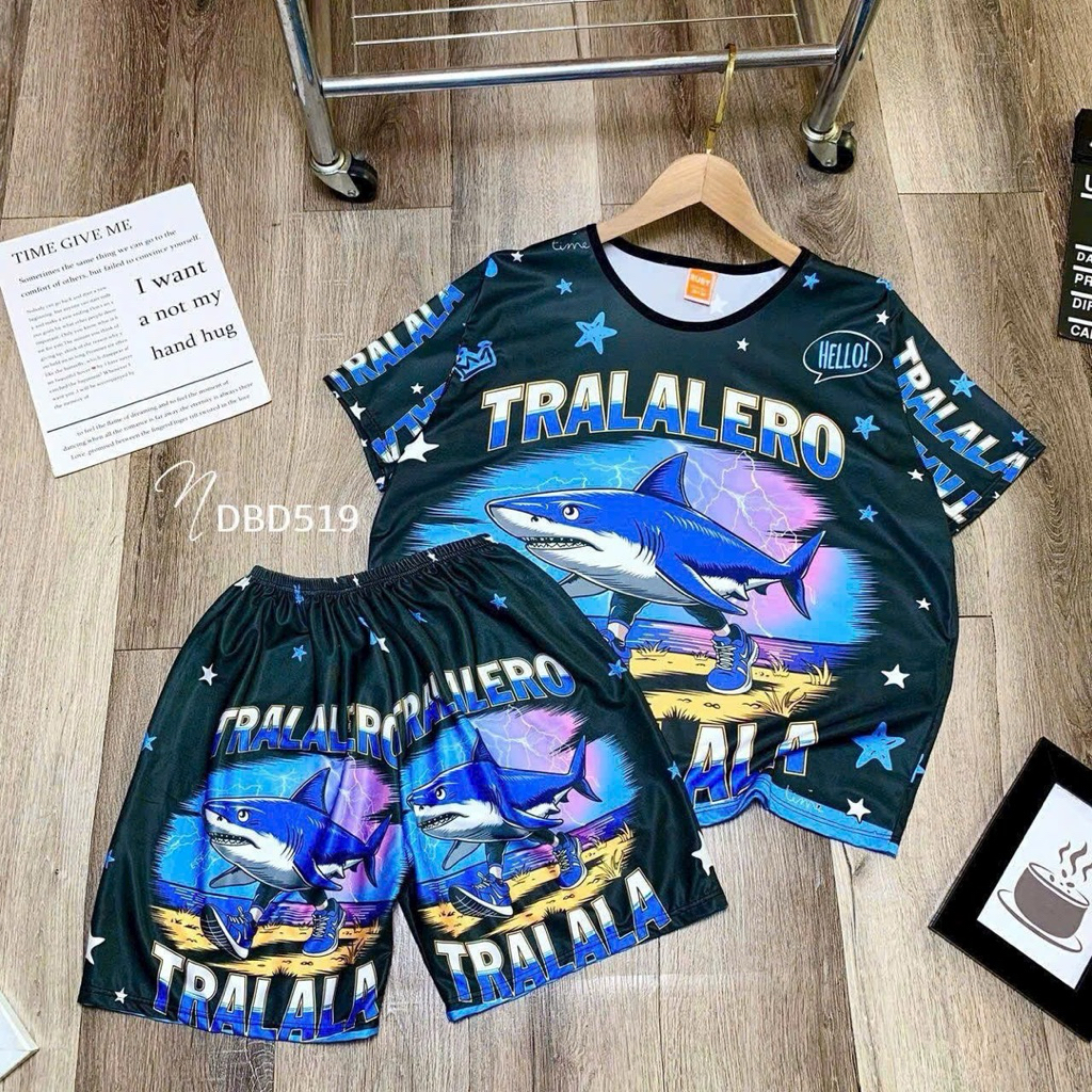 Bộ hoạt hình TRALALA 547 đủ size 7-75kg