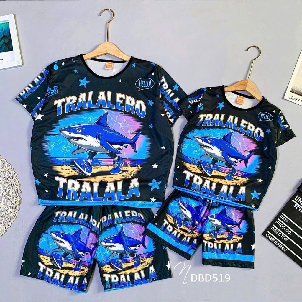 Bộ hoạt hình TRALALA 547 đủ size 7-75kg
