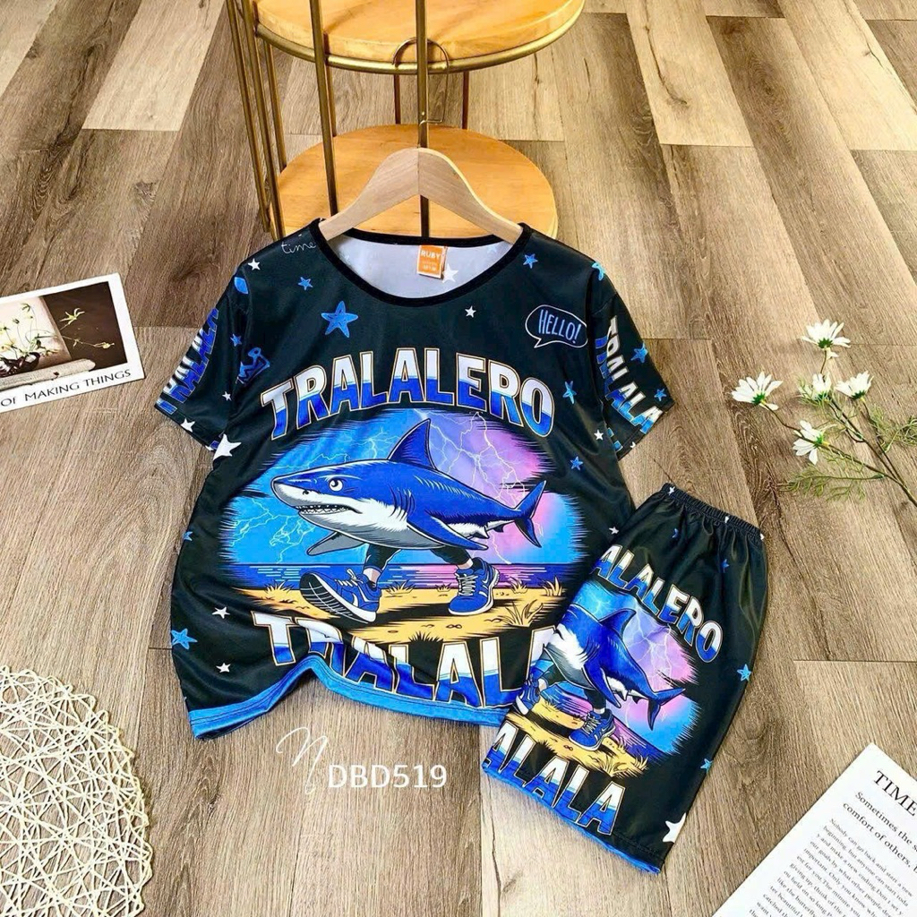 Bộ hoạt hình TRALALA 547 đủ size 7-75kg