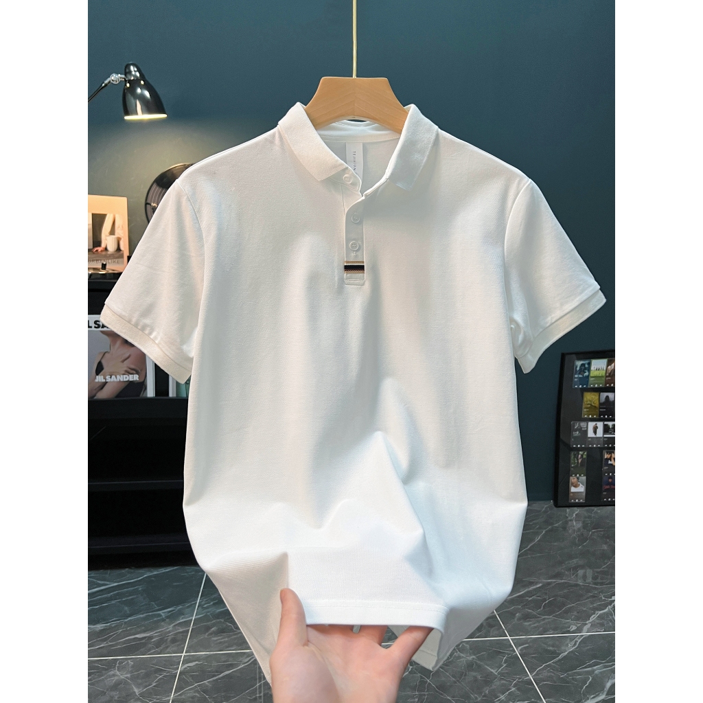 Áo Polo Basic 7S Men Clothes Thêu Logo Trụ Áo Chất Liệu Vải Cá Sấu Co Giãn 4 Chiều Menswear Top  ( Polo Thêu Trụ )