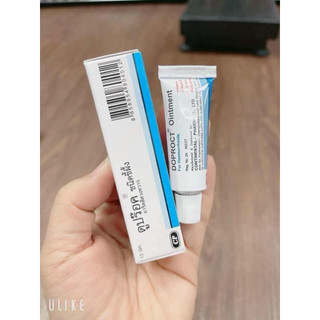 Combo DOPROCT Thái Lan -Kem & Viên đặt  hỗ trợ chăm sóc  vùng  hậu môn