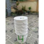 thùng trắng 20l chất liệu nhựa (pp) quai sắt + quai nhựa đã qua sử dụng ( độ mới 95%)