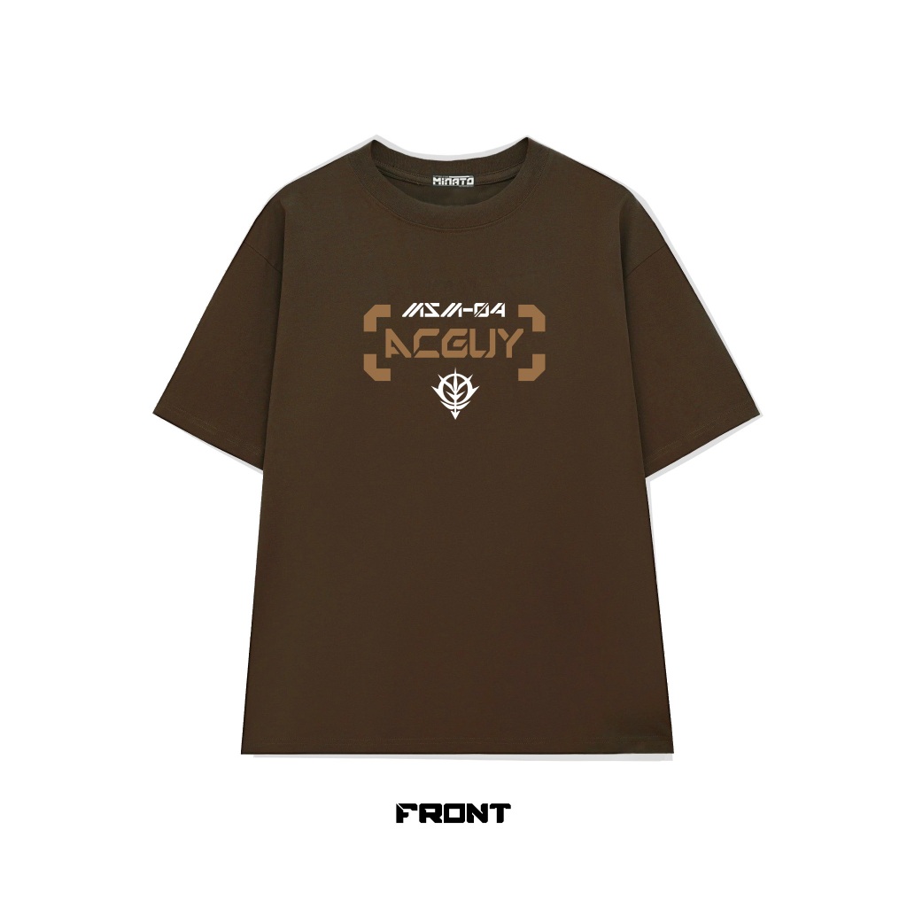 Áo thun Zgok Acguy Nam Nữ Unisex Form Rộng Oversized