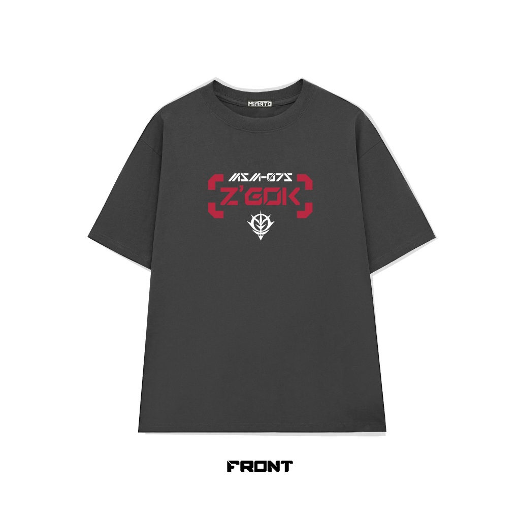 Áo thun Zgok Acguy Nam Nữ Unisex Form Rộng Oversized