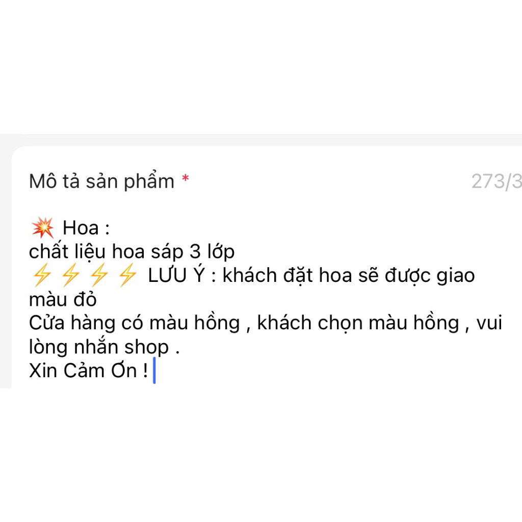 Hoa sáp 3 bông