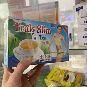 [Chính Hãng] Trà Giảm Cân Traly Slim Tea - Trà Thảo Mộc Hỗ Trợ Giảm Mỡ Bụng, Giảm Mỡ Máu (Hộp 20 túi lọc)