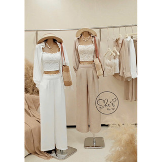 Set Đũi 3 Món Quần Suông Chuẩn She’s