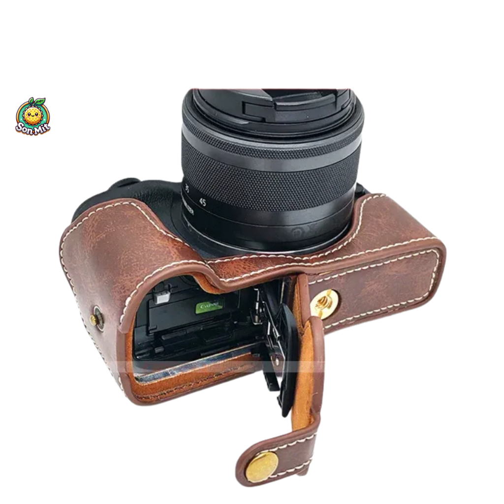 [SẴN] Case bao da máy ảnh Canon EOS M3 nhiều loại