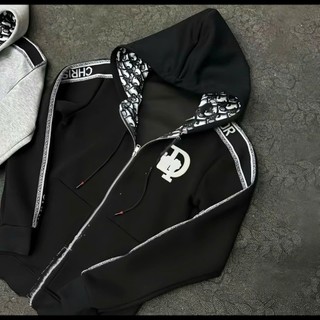 Áo Khoác 03 Hoodie Zip Mũ Thêu Chữ Lót Vân Nhung Dày Dặn Không Xù 03