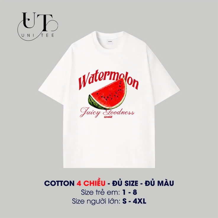 (Có size trẻ em) Áo thun Unisex mùa hè, áo thun du lịch, áo đi biển, năng động cho Nam Nữ, Gia Đình - Uni Tee I U113