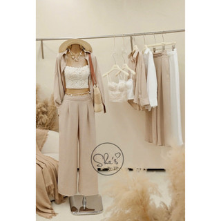 Set Đũi 3 Món Quần Suông Chuẩn She’s