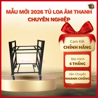 Kệ Tủ Âm Thanh Có Bánh Xe - Tủ Chuyên Dụng Cho Thiết Bị Âm Thanh Và Máy Chủ [MẪU MỚI 2026]